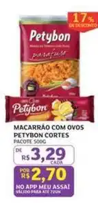 Assaí Atacadista Petybon - macarrão com ovos oferta