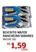 Assaí Atacadista Rancheiro - biscoito wafer oferta
