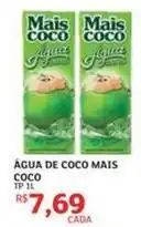 Assaí Atacadista Mais coco - água de coco oferta
