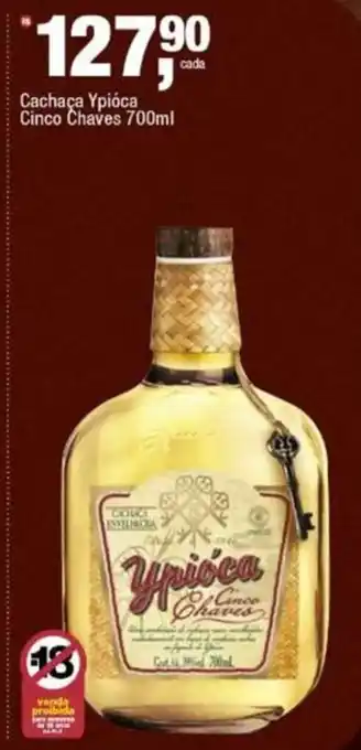 Cachaca Ypioca Cinco Chaves