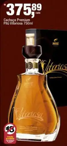 Frangolândia Cachaca premium pitu vitoriosa oferta