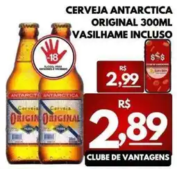 ServBem Cerveja Antarctica Original oferta