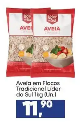 Imec Supermercados Aveia em Flocos Tradicional Lider do Sul oferta