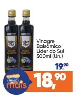 Imec Supermercados Vinagre Balsâmico Lider do Sul oferta