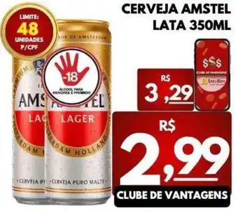 Cerveja amstel lata 350ml