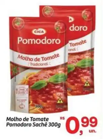 Molho de Tomate Pomodoro Sachê