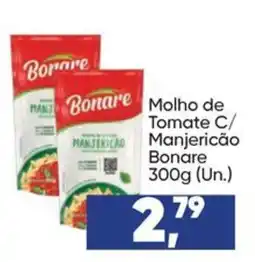 Imec Supermercados molho de tomate c/ manjericão bonare oferta