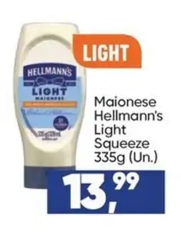 Imec Supermercados Maionese hellmann's light squeeze oferta
