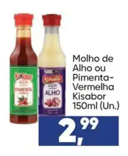 Imec Supermercados Molho de Alho ou Pimenta-Vermelha Kisabor oferta