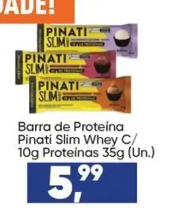 Barra de Proteína Pinati Slim Whey C
