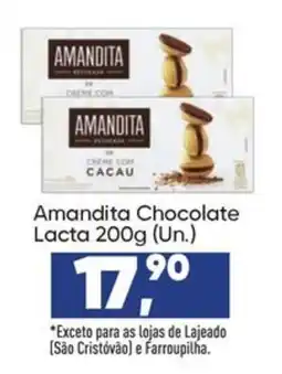 Imec Supermercados Amandita chocolate lacta oferta