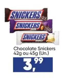 Imec Supermercados Chocolate snickers oferta