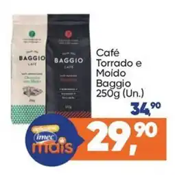 Imec Supermercados Café Torrado e Moido Baggio oferta