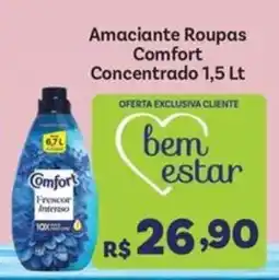 Covabra Supermercados Amacianete Roupas Comfort Concentrado oferta