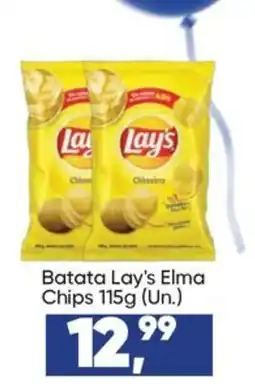 Imec Supermercados Batata Lay's Elma Chips oferta