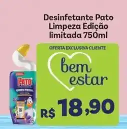 Covabra Supermercados Desinfetante pato limpeza edição limitada oferta