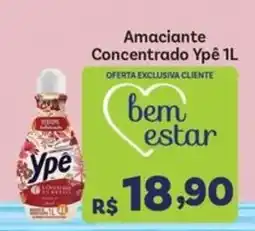 Covabra Supermercados Amaciantes concentrado ypê 1l oferta