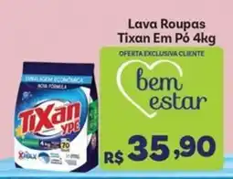 Covabra Supermercados Lava Roupas Tixan Em Pó 4kg oferta