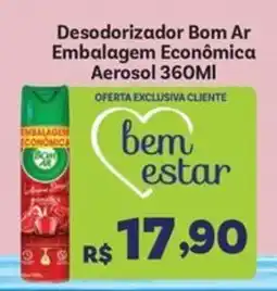Covabra Supermercados Desodorizador Bom Ar Embalagem Econômica oferta