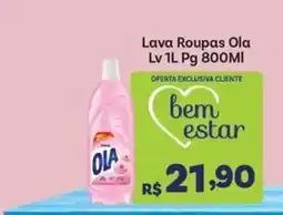 Covabra Supermercados Lava Roupas Ola oferta