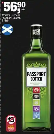 Frangolândia Whisky Escocês Passport Scotch oferta