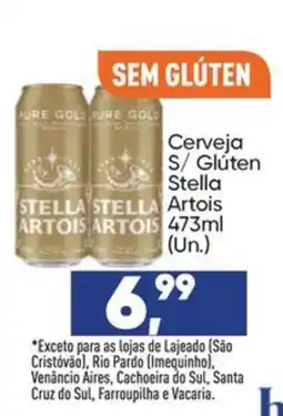 Imec Supermercados Cerveja S/ Glúten Stella Artois oferta