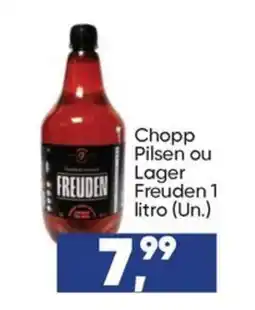 Imec Supermercados Chopp Pilsen ou Lager Freuden oferta
