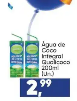 Imec Supermercados Água de Coco Integral Qualicoco oferta