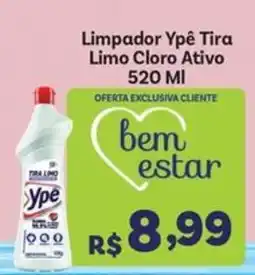 Covabra Supermercados Limpador Ypê Tira Limão Cloro Ativo oferta