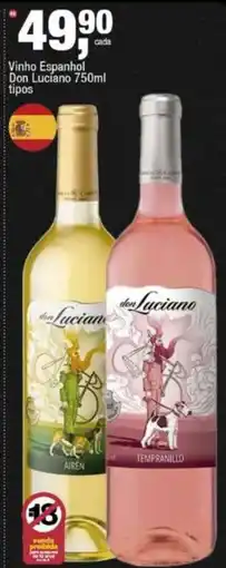 Frangolândia Vinho Espanhol Don Luciano oferta