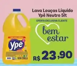 Covabra Supermercados Lava Louças Líquido Ypê Neutro oferta