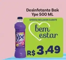 Covabra Supermercados Desinfetante Bak Ype oferta
