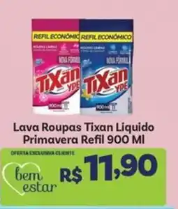 Covabra Supermercados Lava Roupas Tixan Líquido Primavera Refil oferta
