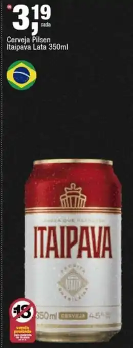 Frangolândia Cerveja Pilsen Itaipava Lata oferta