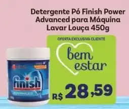 Covabra Supermercados Detergente Pó Finish Power Advanced para Máquina Lavar Louça oferta
