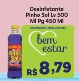 Covabra Supermercados Desinfetante Pinho Sol Lv 500 oferta