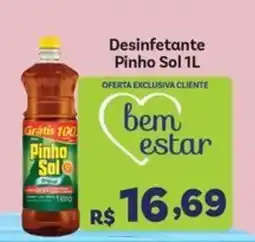 Covabra Supermercados Desinfetante Pinho Sol 1l oferta