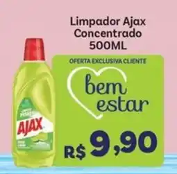 Covabra Supermercados Limpador ajax concentrado oferta