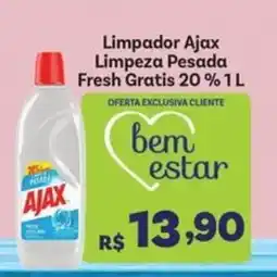 Covabra Supermercados Limpador ajax limpeza pesada fresh oferta