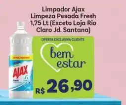 Covabra Supermercados Limpador ajax limpeza pesada fresh oferta