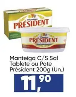 Imec Supermercados Manteiga c/s sal oferta