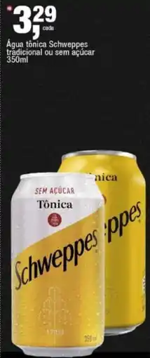 Frangolândia Água tônica schweppes oferta
