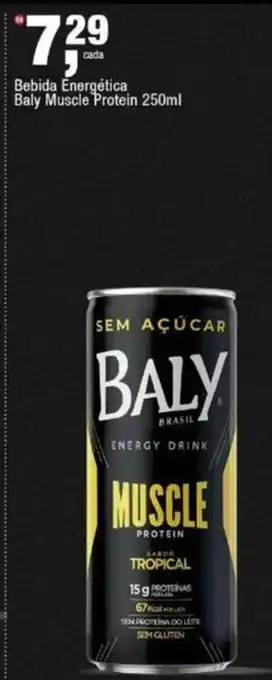 Bebida energética baly muscle protein