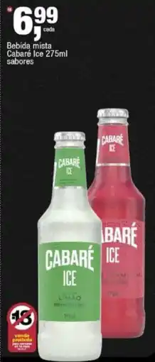 Frangolândia Bebida mista Cabaré Ice sabores oferta
