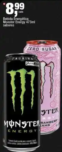 Frangolândia Bebida Energética Monster Energy 473ml sabores oferta