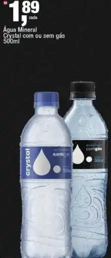 Frangolândia Água Mineral Crystal com ou sem gás oferta