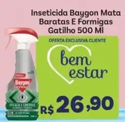 Covabra Supermercados Inseticida baygon mata baratas e formigas gatilho oferta