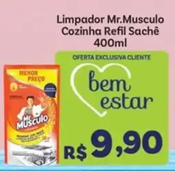 Covabra Supermercados Limpador Mr.Musculo Cozinha Refil Sachê oferta