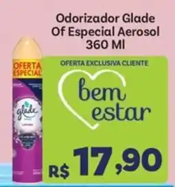 Covabra Supermercados Odorizador glade of especial aerosol oferta