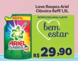 Covabra Supermercados Lava Roupas Ariel Clássico Refil oferta